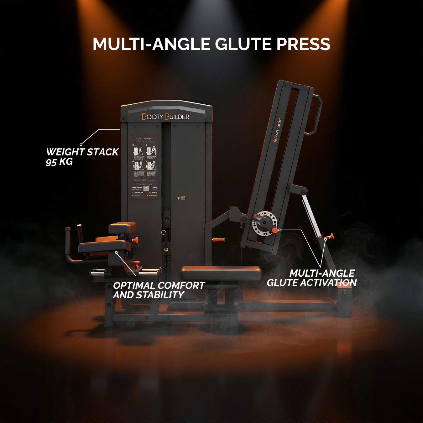 Booty Builder Multi-Angle Glute Press – fitness centrum Košice City Gym